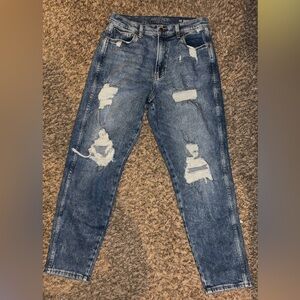 Arizona Jean Company Highest-Rise Curvy Mom Jeans